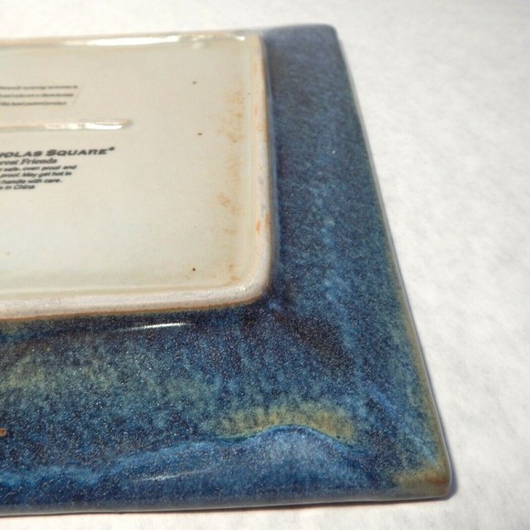 St Nicholas Square Forest Friends Snowman Square Plate - Picture 8 of 10